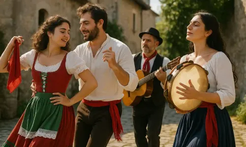Dalla tarantella al ballo sul tamburo